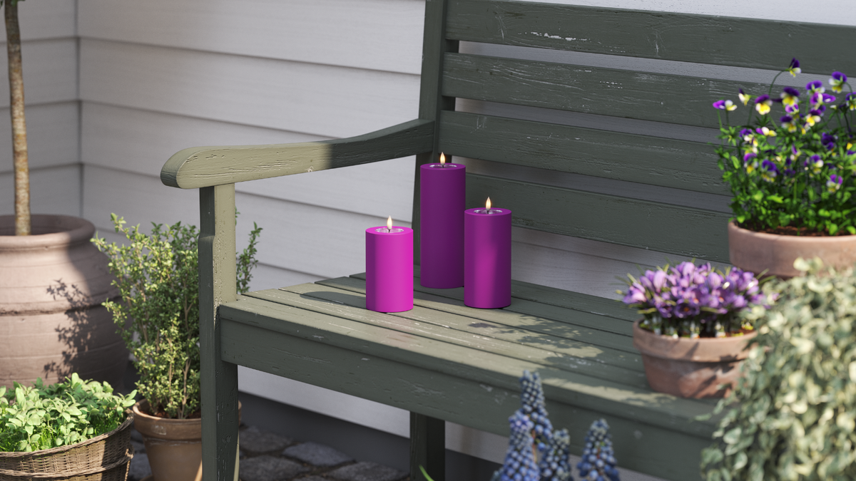 Luces al aire libre LED Vela pilar Diseñado para todo tipo de clima