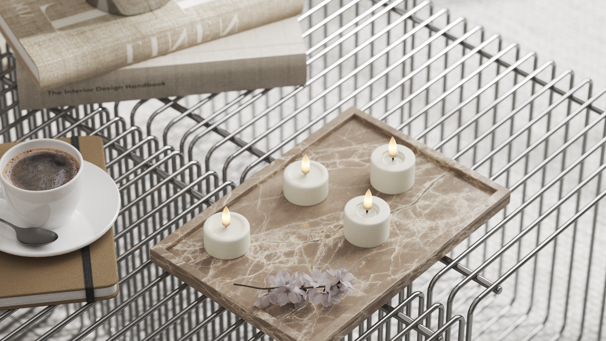 Naturlig tro LED Fyrtårn med Wetlook ™ Design