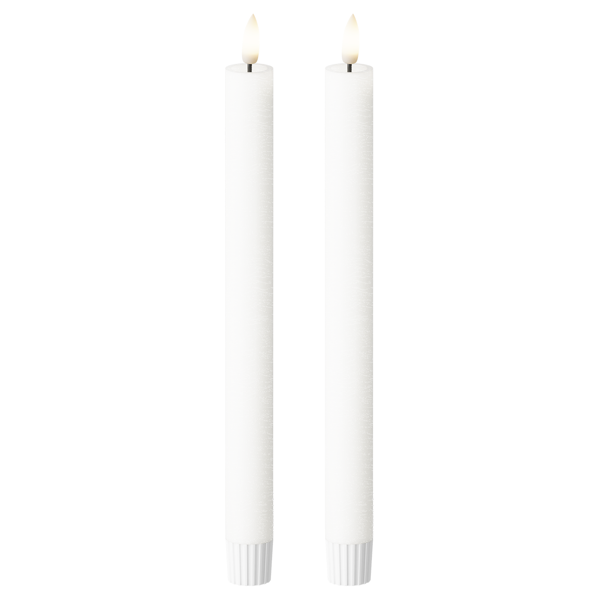 LED Kronljus 2 st, Ø 2,2 x 24,5 cm Vit