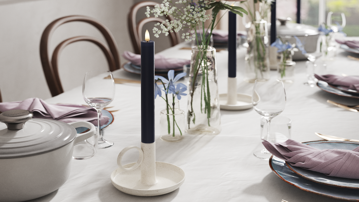 Naturlig tro LED Kronljus Med WetLook ™ -design