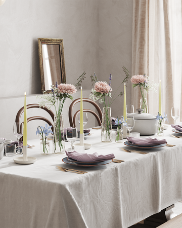 Vår Ljus Med Lack förpackning 38 cm (4 st.)