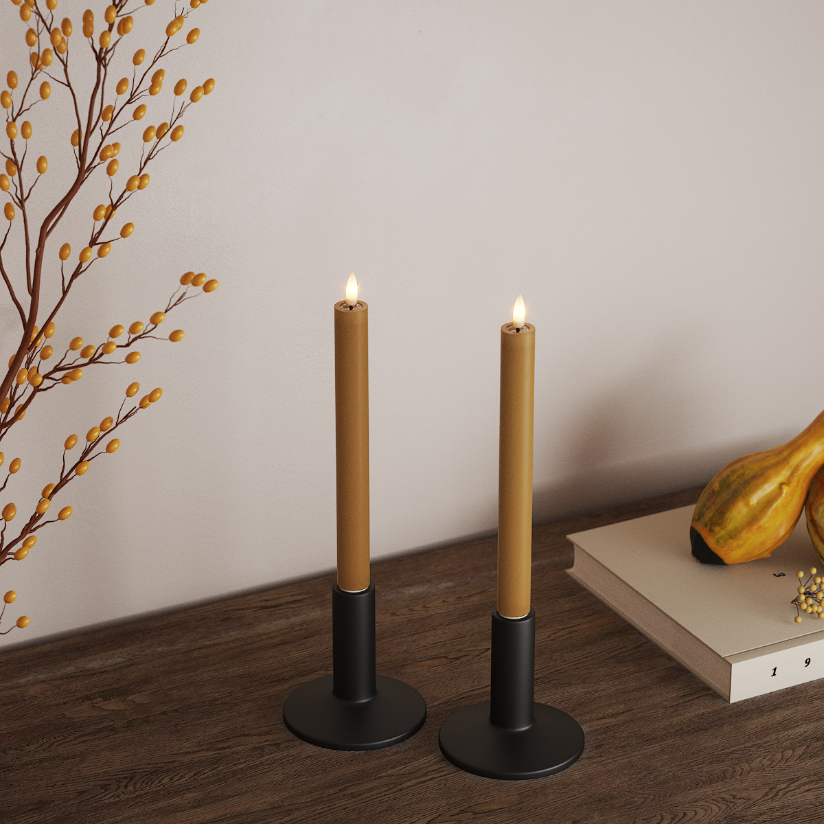 Deluxe Homeart LED Crown valgusti 2 tk, Ø 2 x 24 cm Karri LED-kroonvalgusti 3