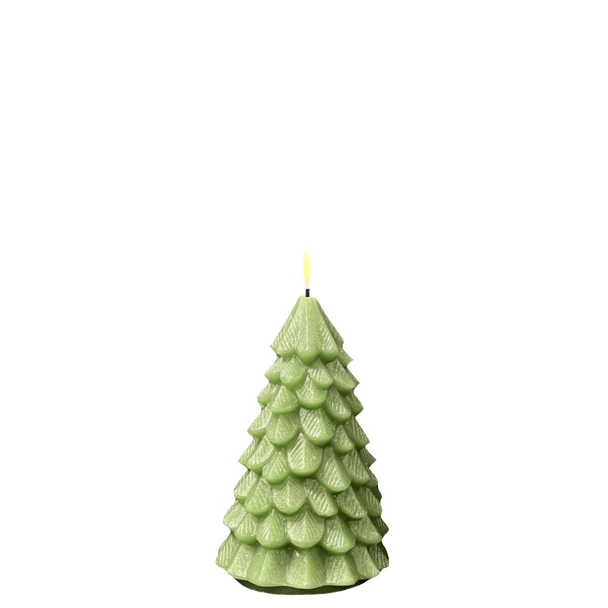 Deluxe Homeart Árbol de Navidad LED 16 cm verde claro Árboles de Navidad LED 1