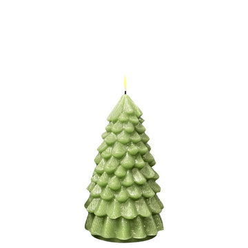 Deluxe Homeart Árbol de Navidad LED 18 cm verde claro Árboles de Navidad LED 1