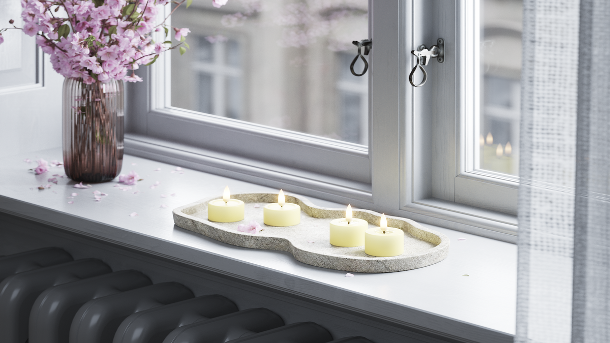 Praktisk timerfunktion till din LED Värmeljus