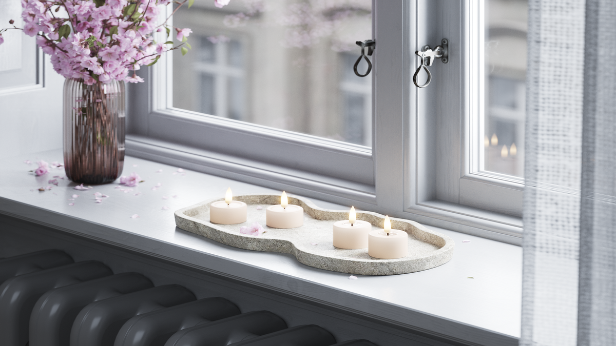 Praktisk timerfunktion till din LED Värmeljus