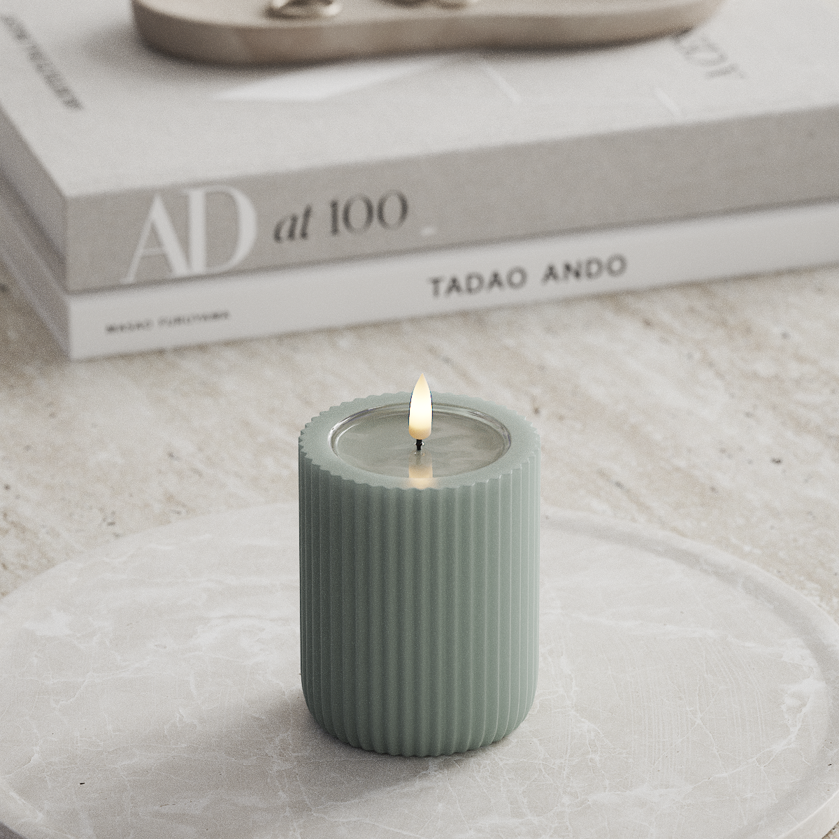 Deluxe Homeart Unique LED soonvalgusti D 8 x 10 cm Salveiroheline unique soone tuli 1