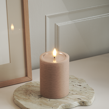 Deluxe Homeart Unique Φωτιστικό μπλοκ LED D 7,5 x 10 cm Ροζ unique φως μπλοκ 3