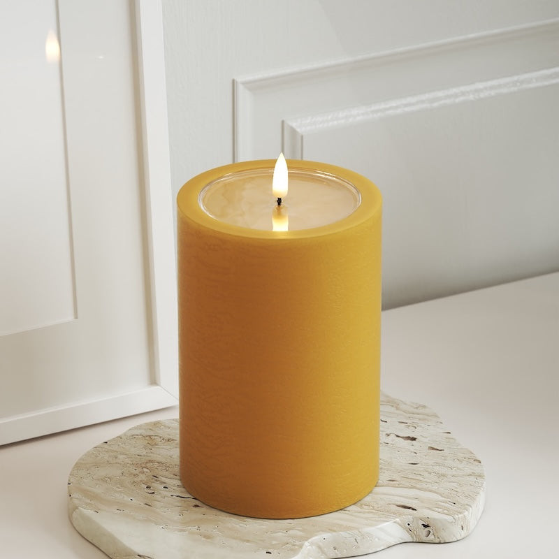 Unique Candles Unique LED Bloklys D 10 x 15 cm Karry